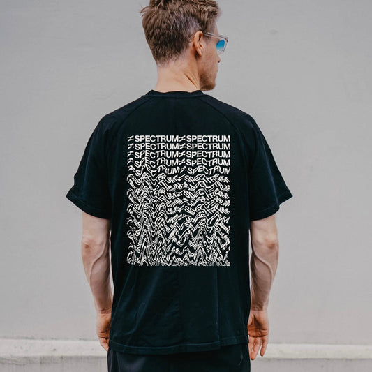 Spectrum Distortion Black T-Shirt