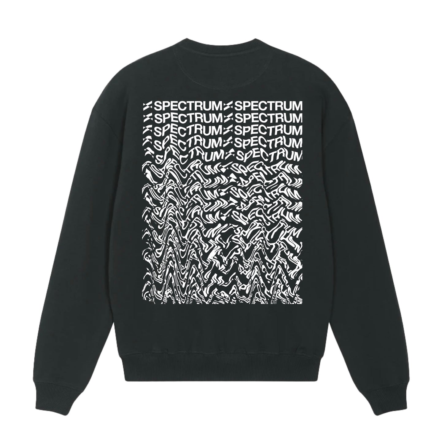 Spectrum Distortion Black Sweater