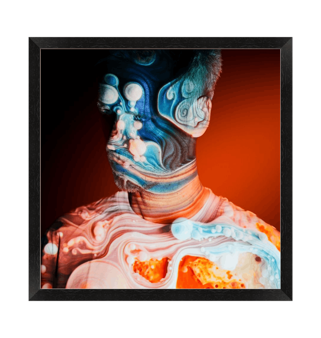 Black Frame Fine art print